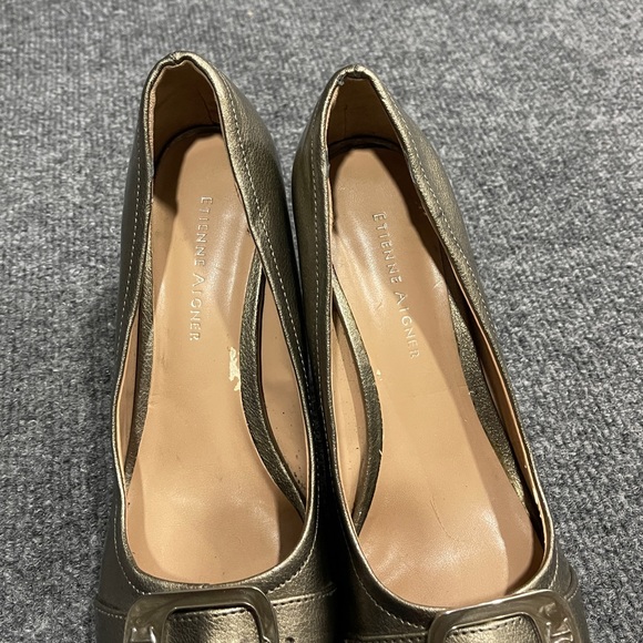 *Etienne Aigne rWomen's Toe Pump Heels Sz 7.5 - Picture 7 of 13